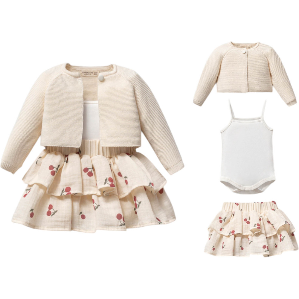 Set sweater+body+skirt