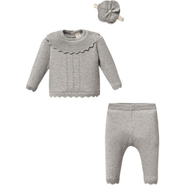 Set sweater+pants+headband
