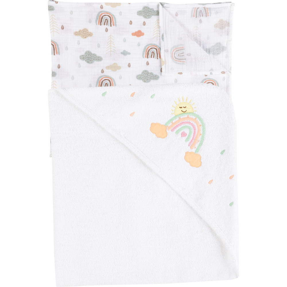 Комплект полотенце+пеленка