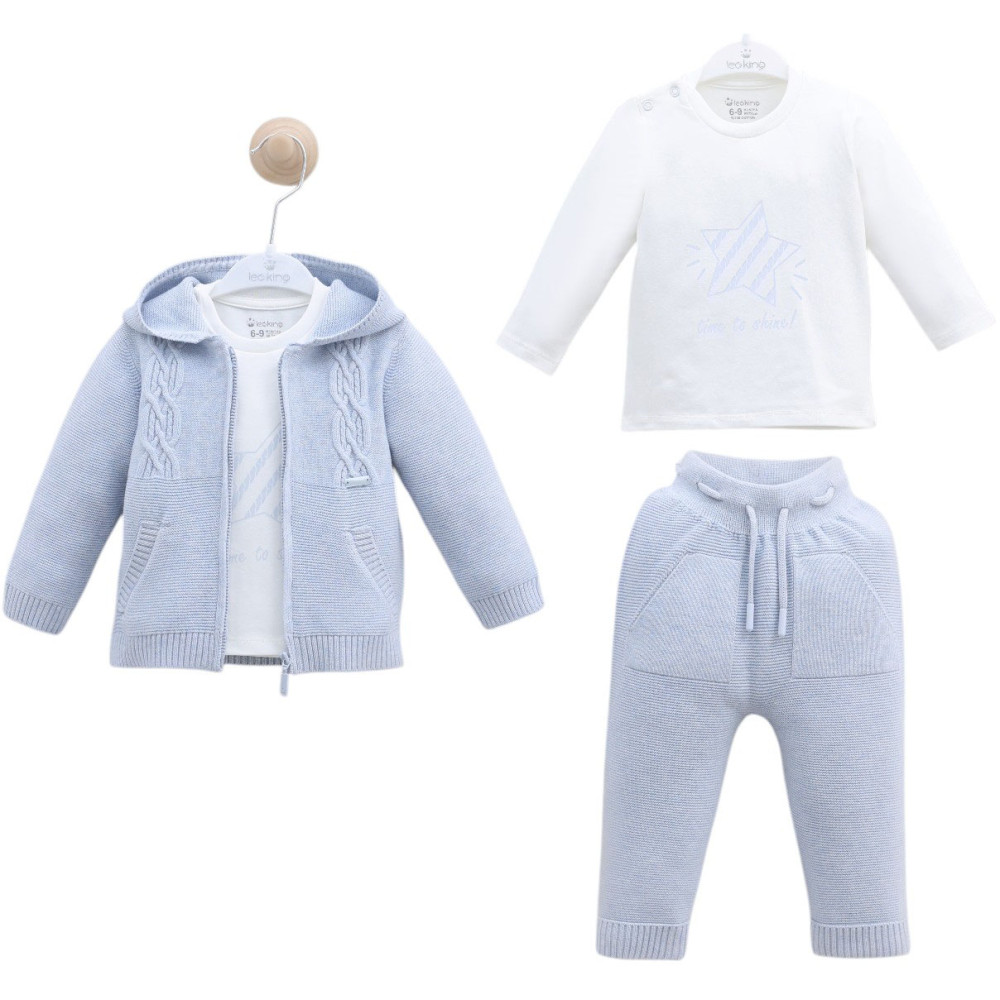 Set sweater+sweater+pants