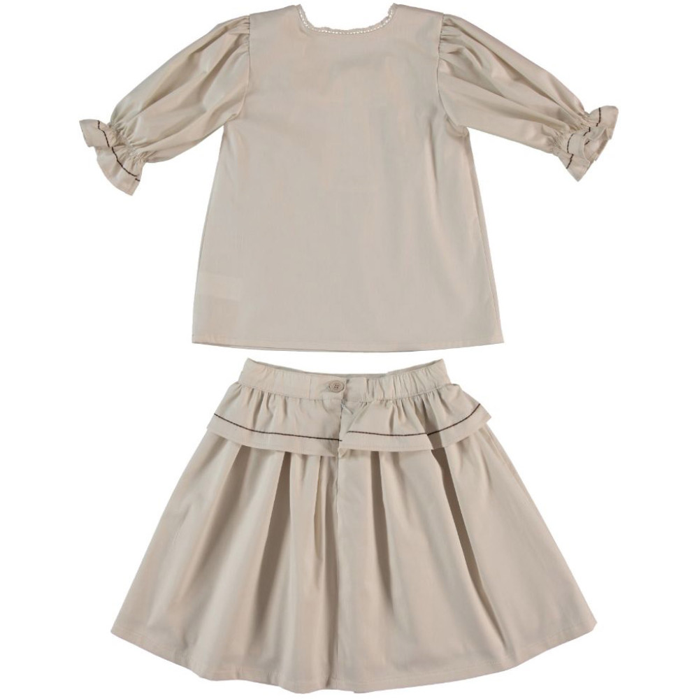 Set blouse+skirt 