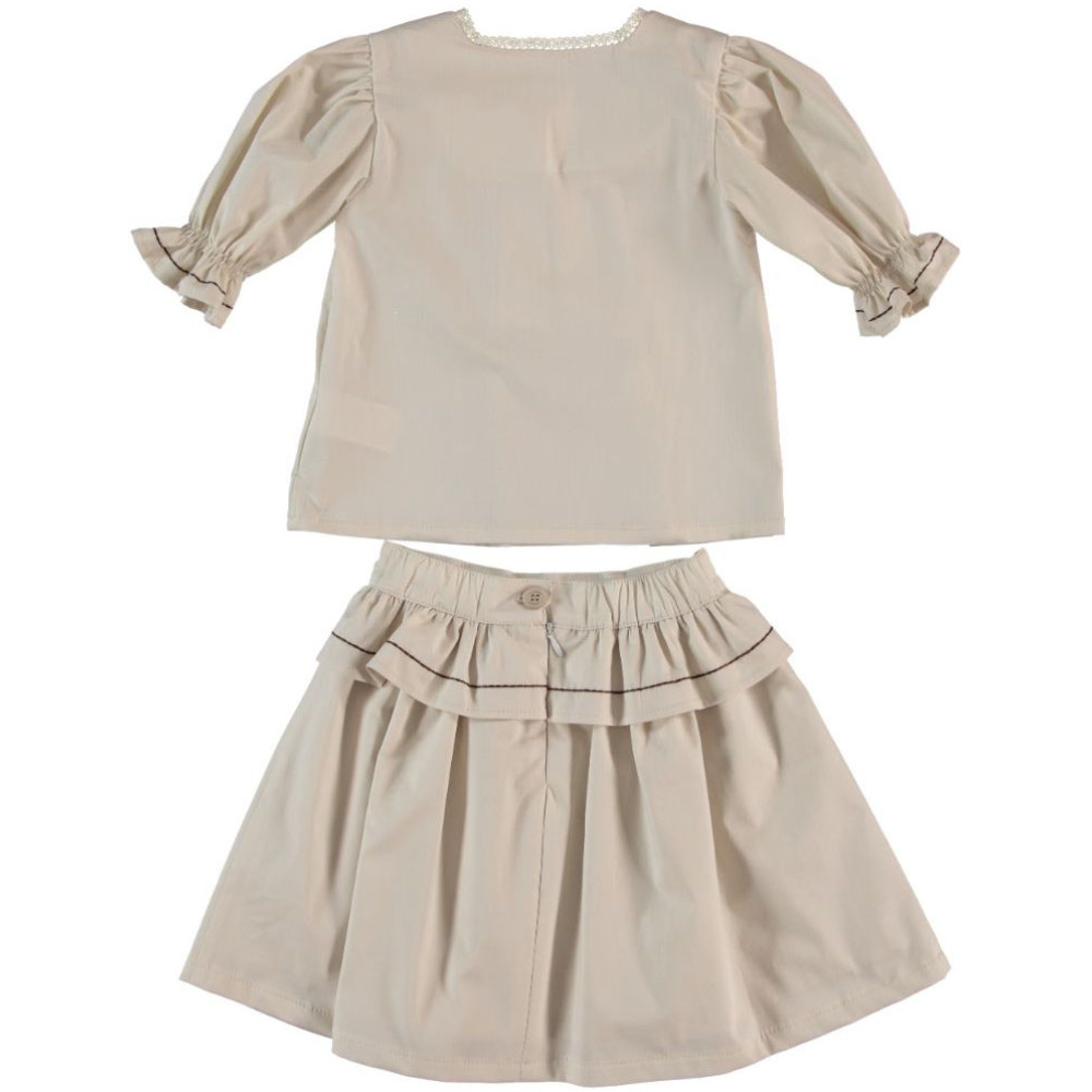 Set blouse+skirt 