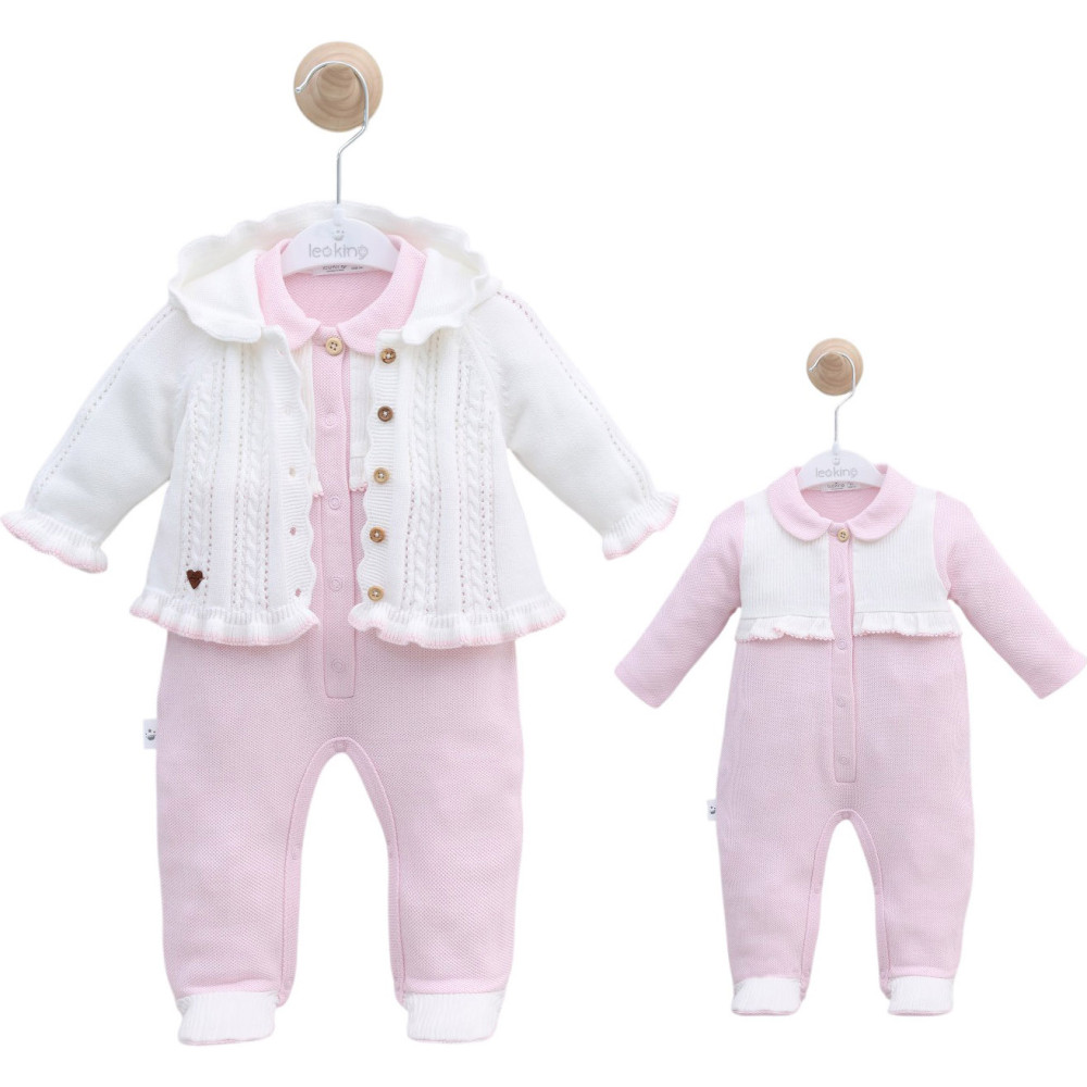 Set overalls+sweater