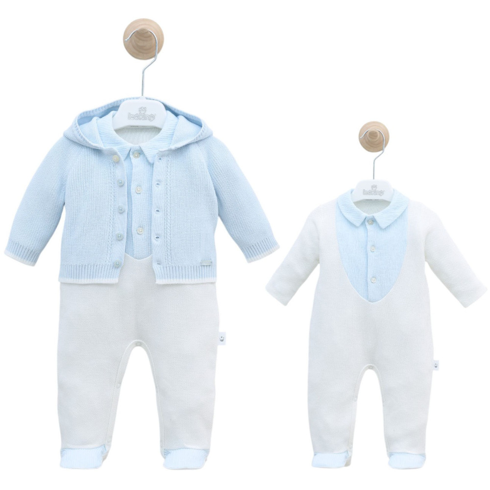 Set overalls+sweater