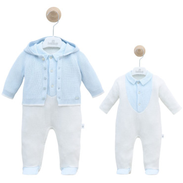 Set overalls+sweater