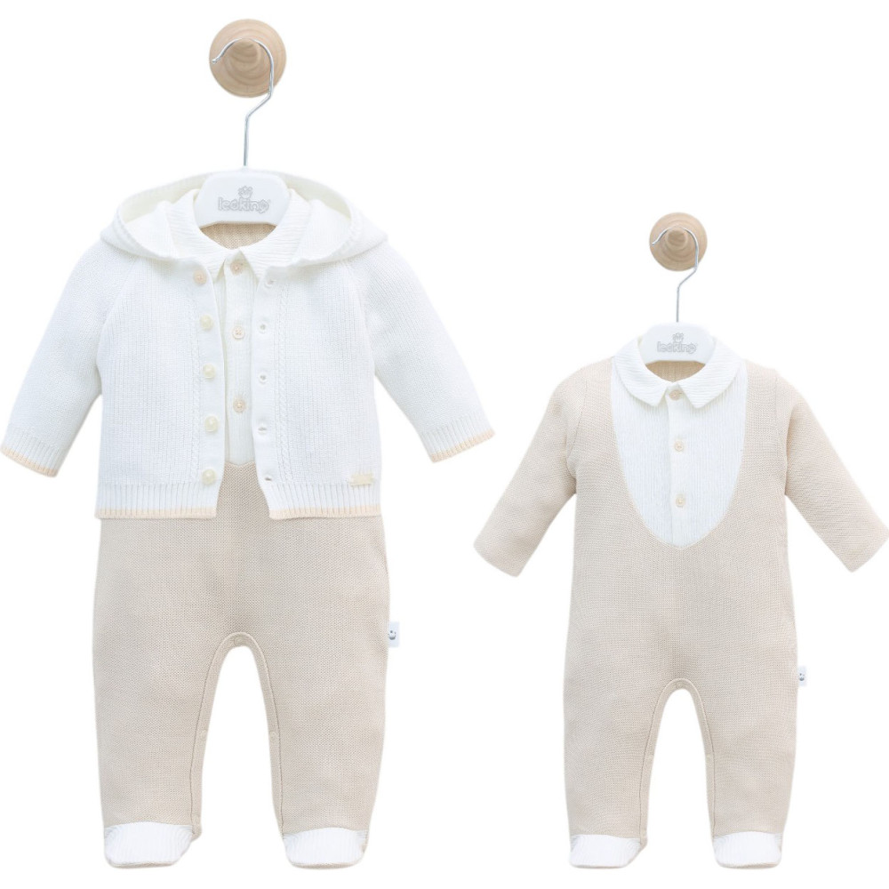 Set overalls+sweater