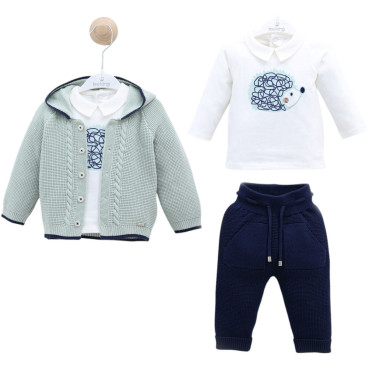 Set sweater+sweater+pants