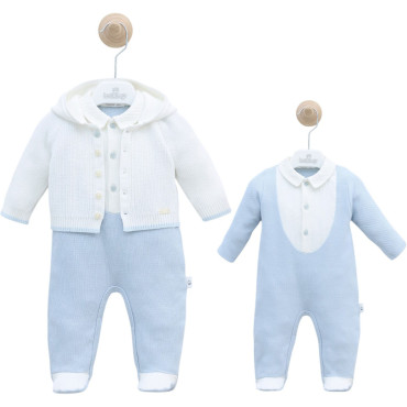 Set overalls+sweater