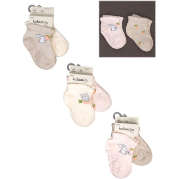 Socks low cut cotton set 2 pair (pack of 6 sets) Tavsan