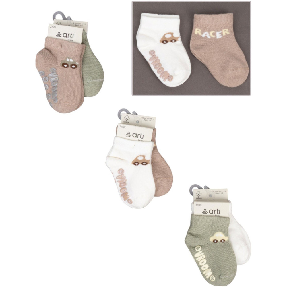 Socks low cut cotton set 2 pair (pack of 6 sets) Barca