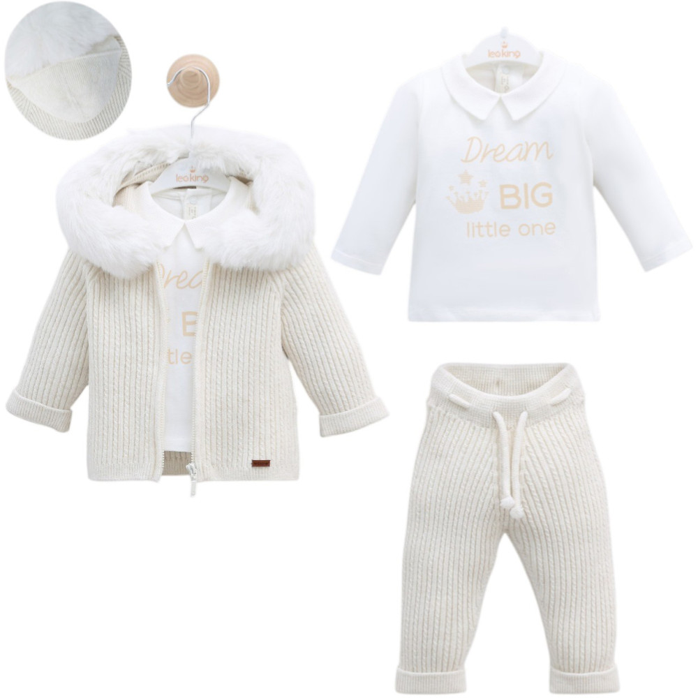 Set sweater+sweater+pants