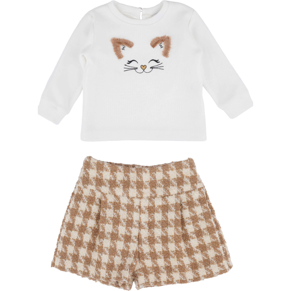 Set sweater+shorts