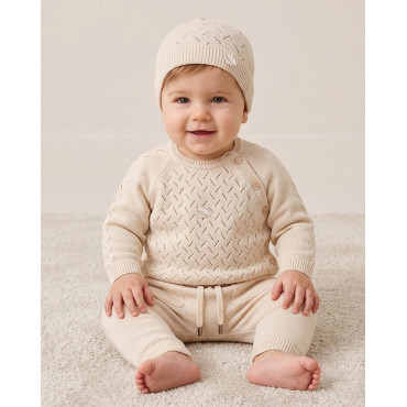 Set sweater+pants+hat