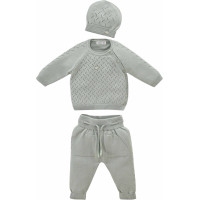Set sweater+pants+hat
