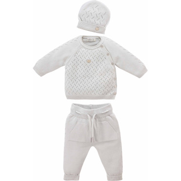 Set sweater+pants+hat