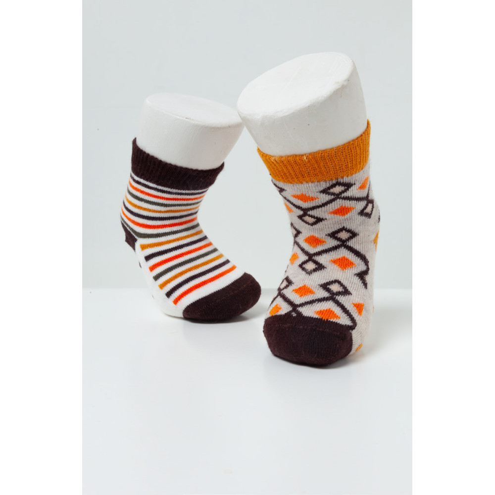 Socks set 2 pairs (pack of 12 sets), series BASIC