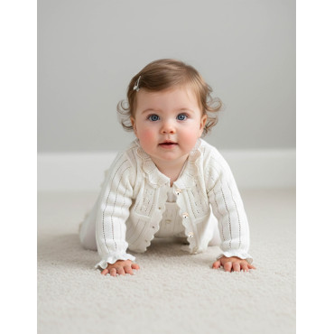 Set sweater+body+overalls