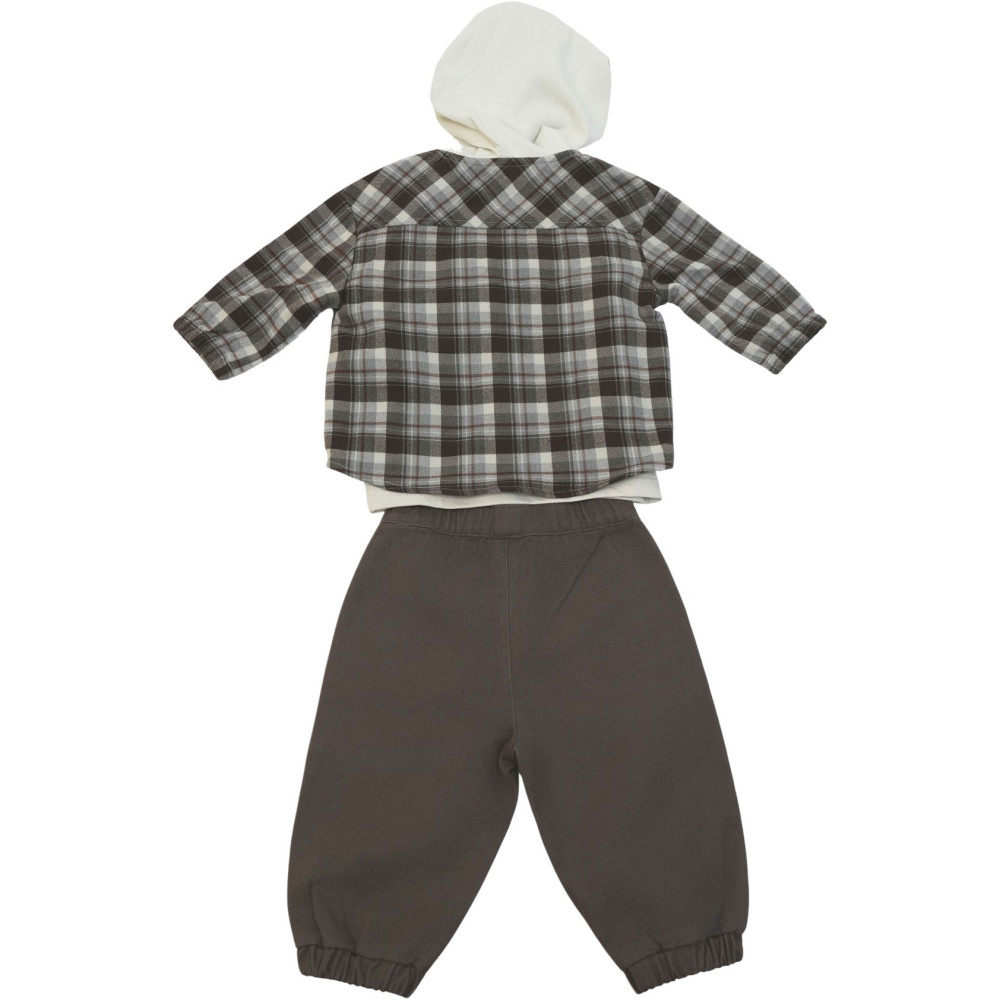 Set shirt+sweater+pants