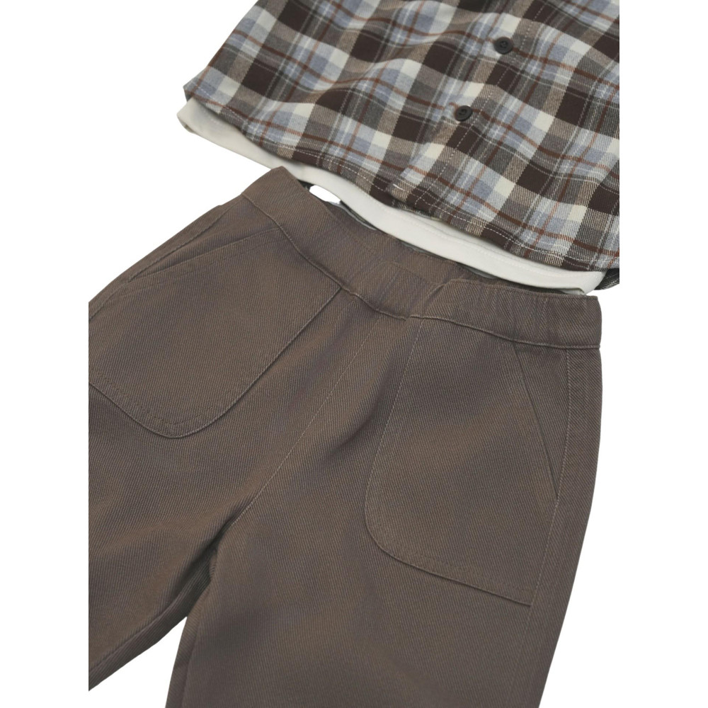 Set shirt+sweater+pants