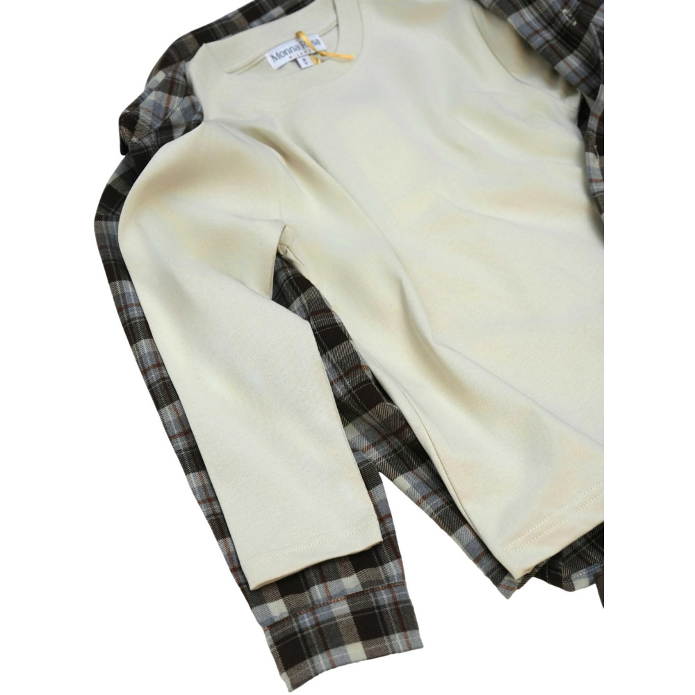 Set shirt+sweater+pants