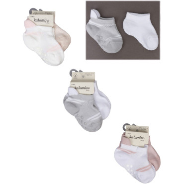 Socks low cut cotton set 2 pair (pack of 6 sets) Sevin