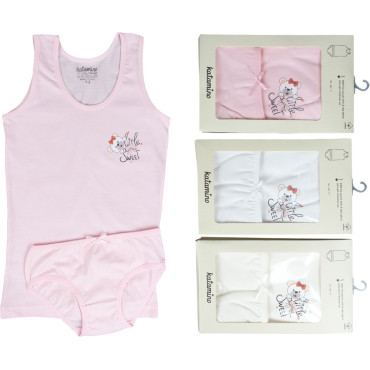 Set tank top+panties Leylim