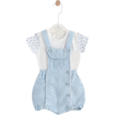 Set T-shirt+overalls