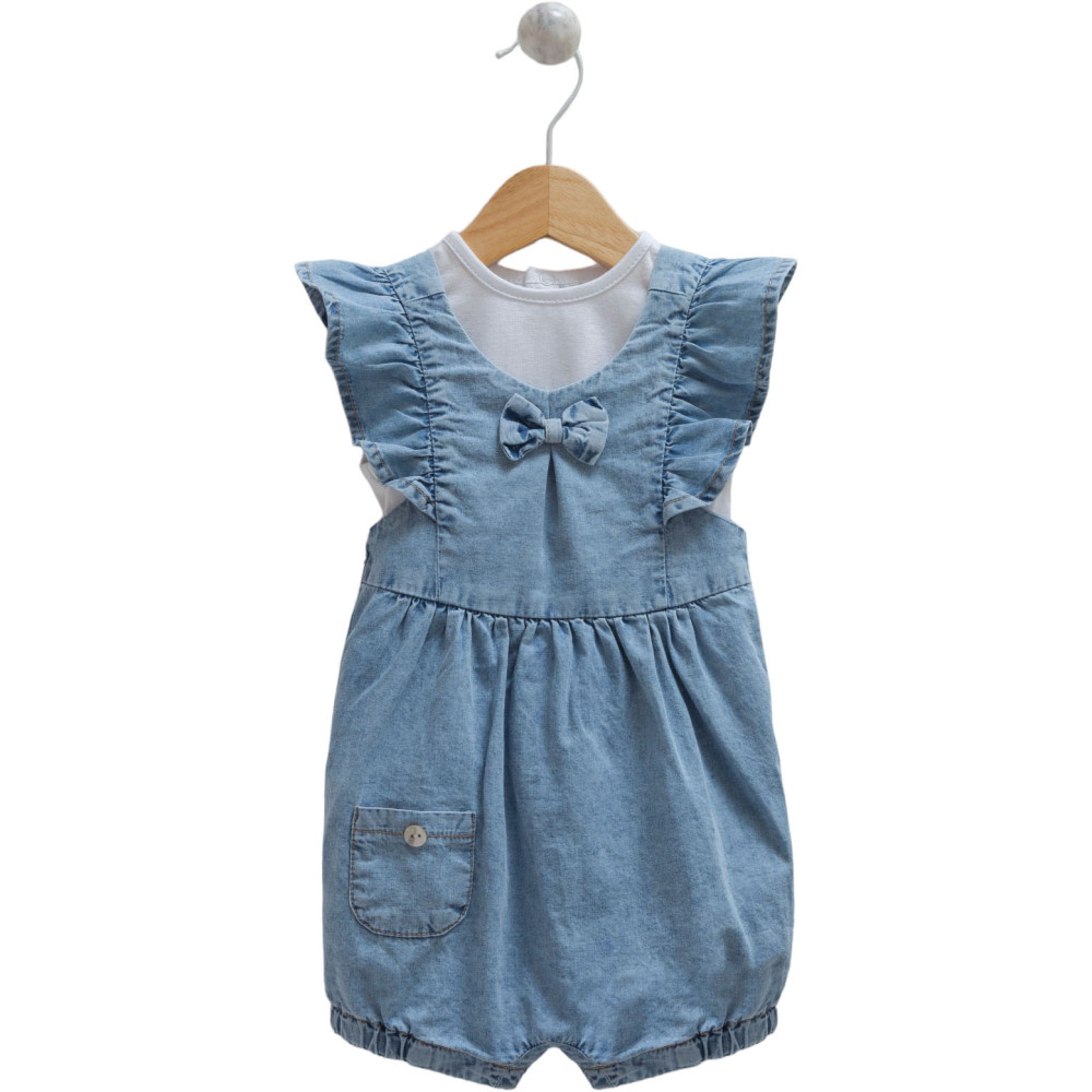 Set T-shirt+overalls, series DENIM GIRL