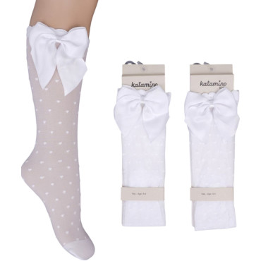 Knee high socks cotton Agira