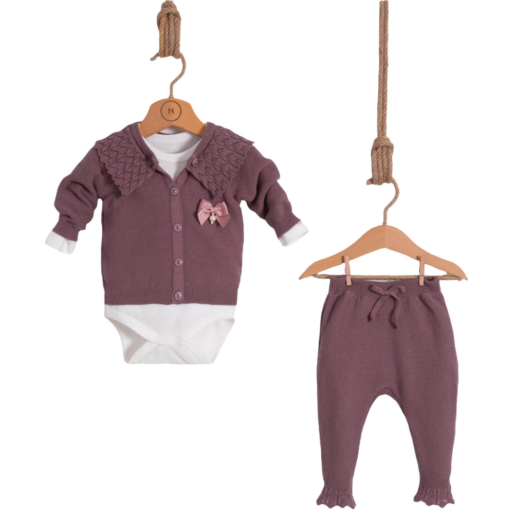 Set sweater+body+pants. Fine knitwear