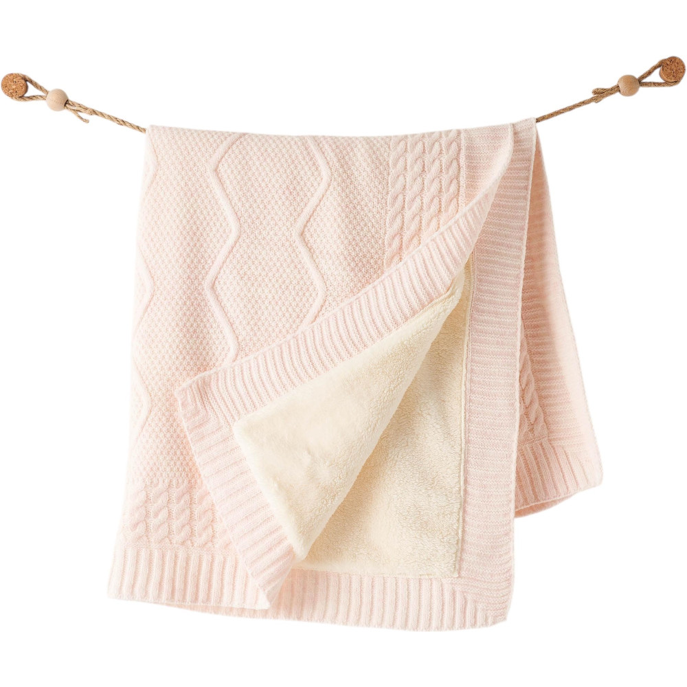 Knitted blanket, series BASIC