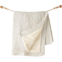 Knitted blanket, series BASIC
