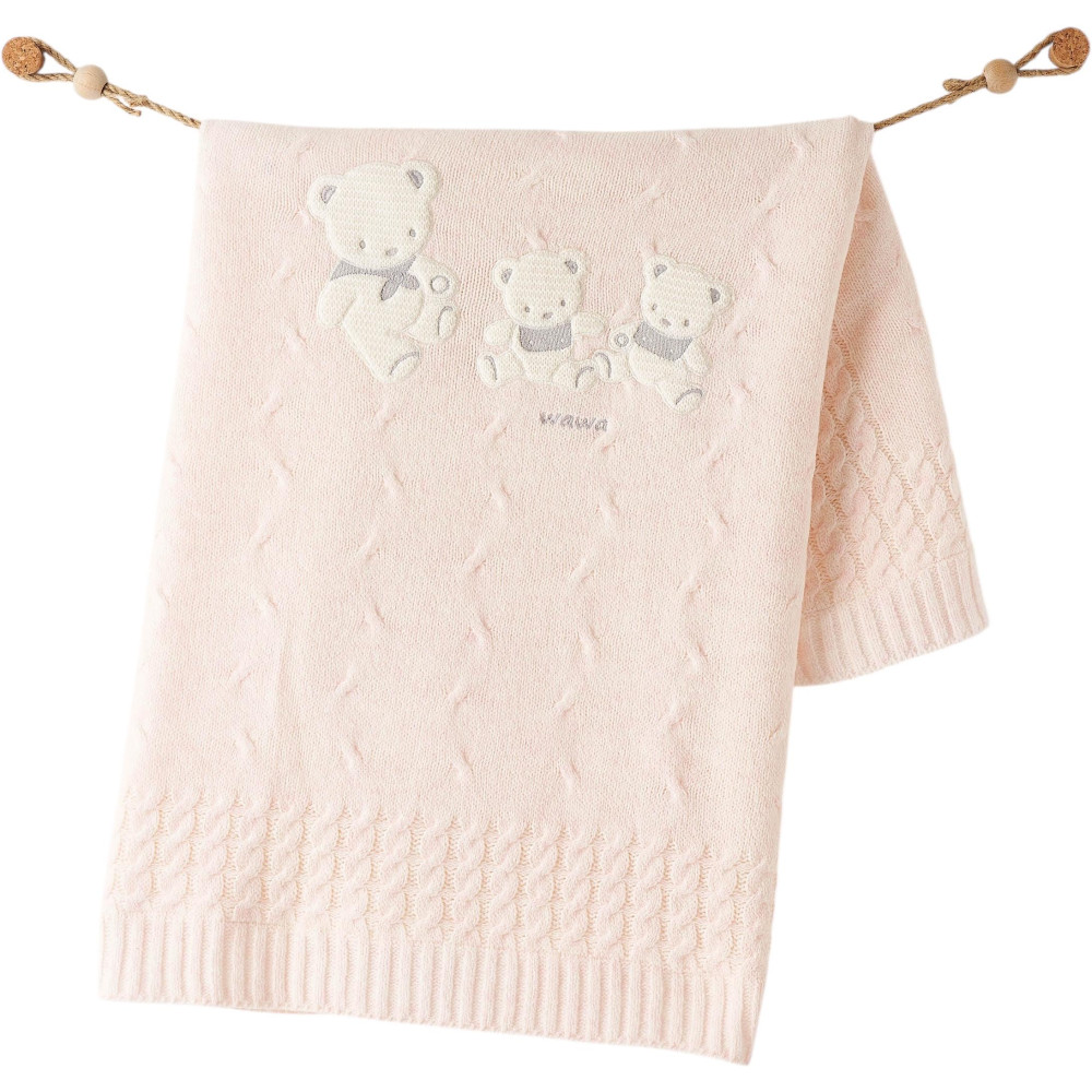 Knitted blanket, series BASIC