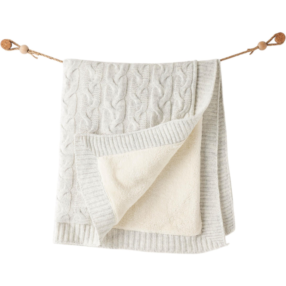 Knitted blanket, series BASIC