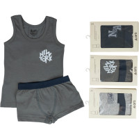 Set tank top+briefs Kaval