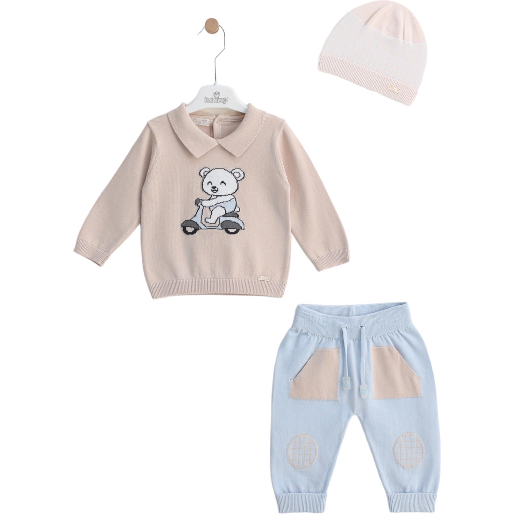 Set sweater+pants+hat