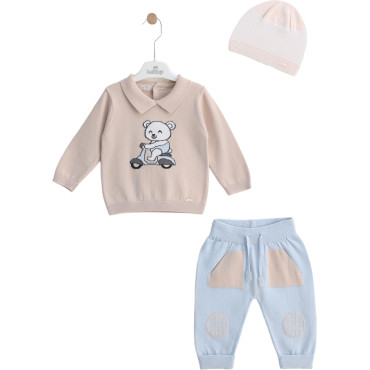 Set sweater+pants+hat