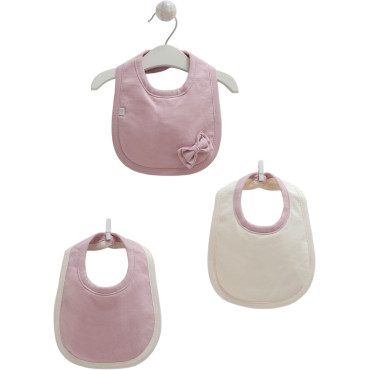 Bibs set 3pcs (pack of 4 sets), series TINY LOVE