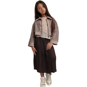 Set jacket+sweater+skirt