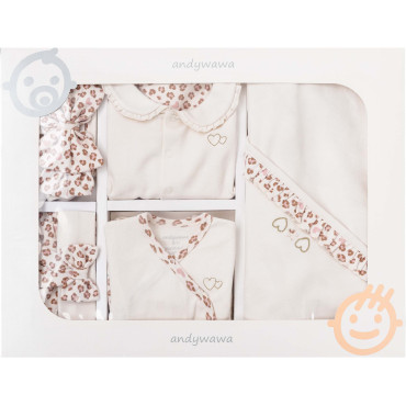 Set 10 items, series LITTLE LEOPARD