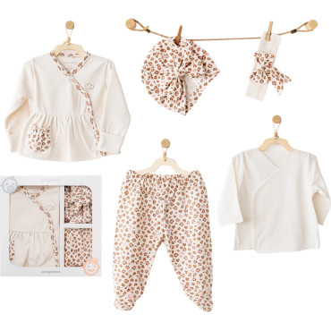 Set 5 items, series LITTLE LEOPARD