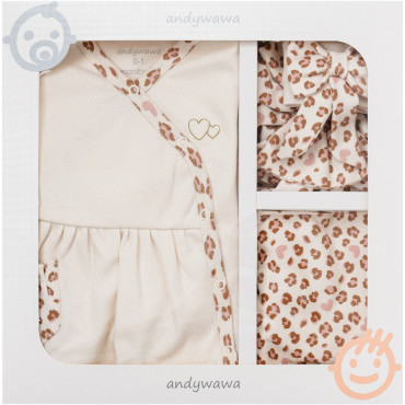 Set 5 items, series LITTLE LEOPARD