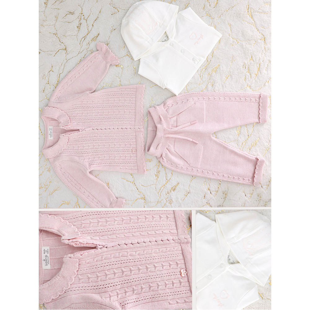 Set sweater+sweater+pants