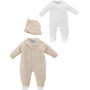 Overalls  knitted+overalls  knitted+hat