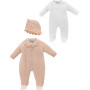 Overalls  knitted+overalls  knitted+hat