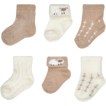 Socks set 6 pairs (pack of 3 sets)