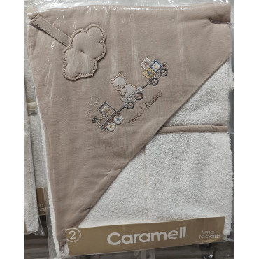 Towel+washcloth, series BASIC