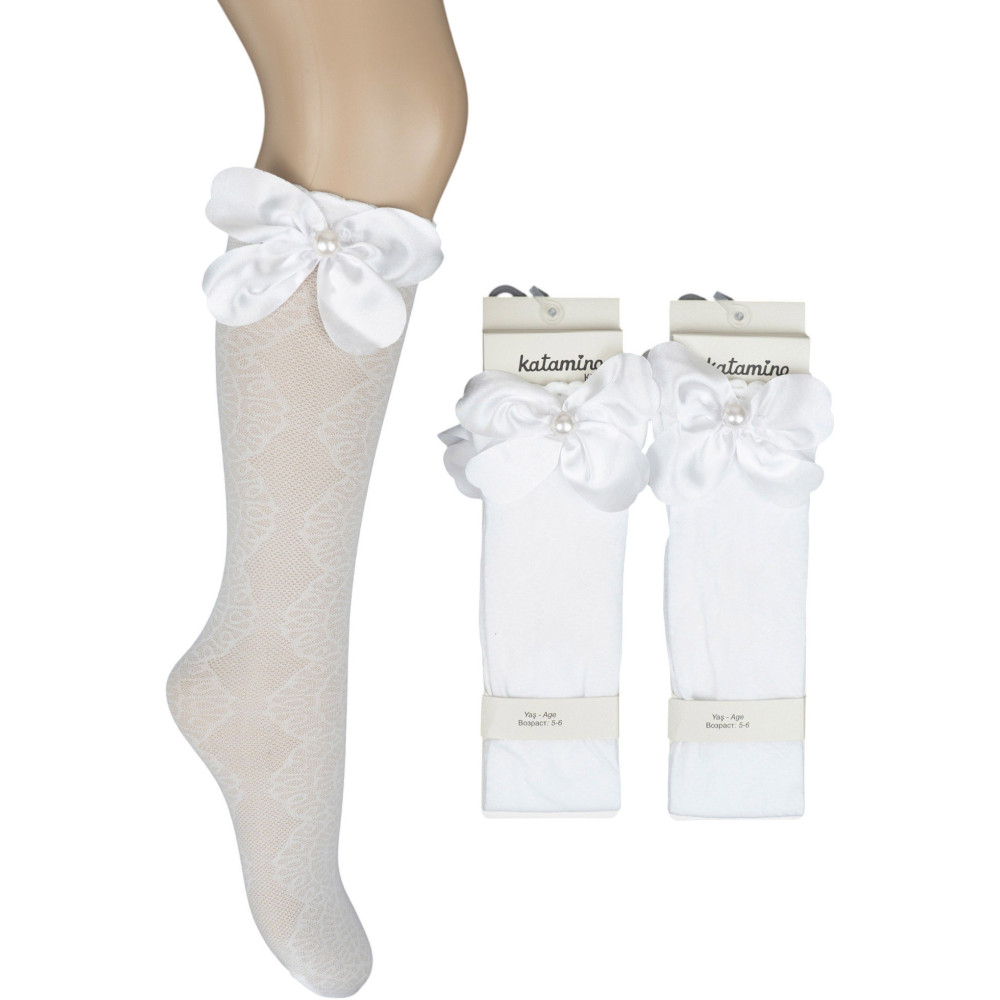Knee high socks nylon Perona