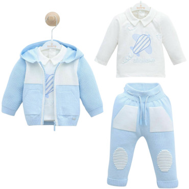 Set sweater+sweater+pants