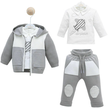 Set sweater+sweater+pants